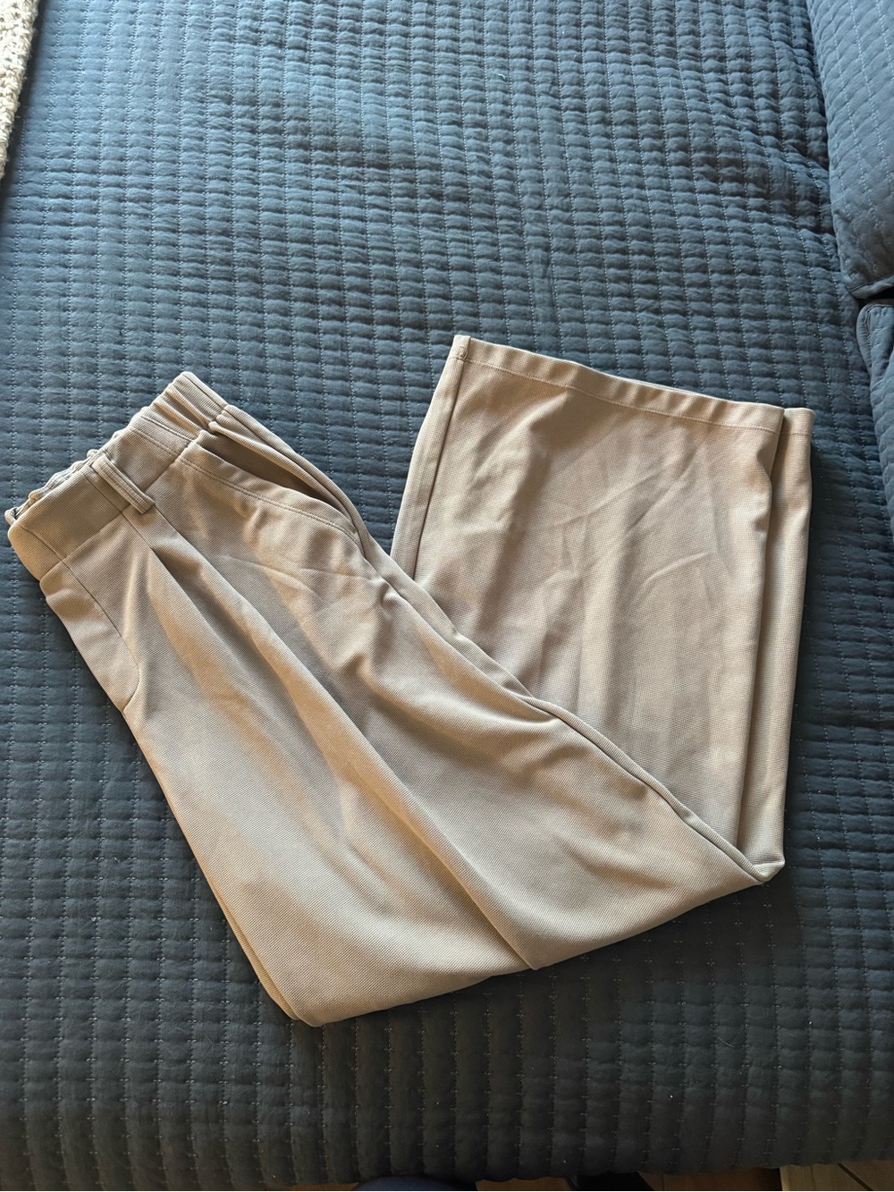 Women's Classic Wide Leg Dress Pants in Grey